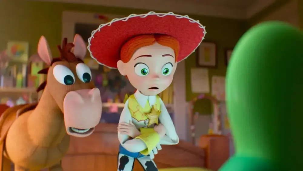 Toy Story 5: Cena deletada mostra reencontro de Jessie e Emily